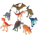 U.S. Toy 2390 Toy Dinosaurs / 6 in.