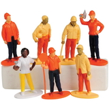 U.S. Toy 2466 Construction Worker Toy Figures