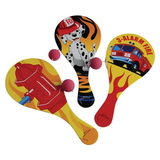 U.S. Toy 4134 Firefighter Paddle Balls
