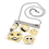 U.S. Toy 4218 Smile Face Purse Necklaces, Price/Dozen