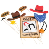U.S. Toy 4410 Cowboy Photo Booth Props