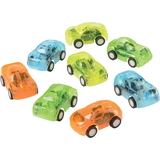 U.S. Toy 4472 Transparent Pull Back Cars / 8-pc