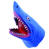 U.S. Toy 4487 Stretchy Shark Hand Puppets / 6-pc