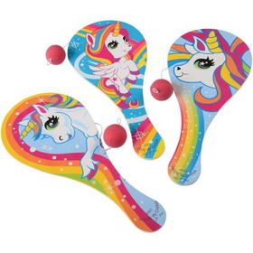 U.S. Toy 4563 Unicorn Paddle Balls