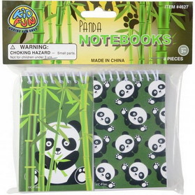 U.S. Toy 4627 Panda Notebooks/8-Pc