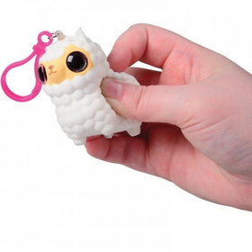 U.S. Toy 4637 Squishy Llama w/ Glitter Eyes