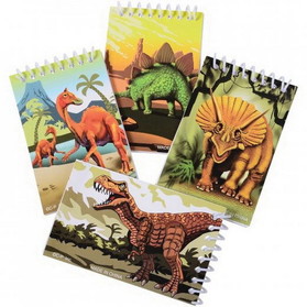 U.S. Toy 4654 Dino Notebooks/8-Pc