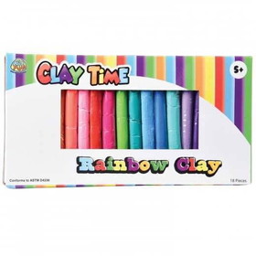 U.S. Toy 4891 Clay Time Rainbow Clay
