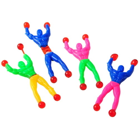 U.S. Toy 7212 Sticky and Stretchy Muscle Man Wall Climbers