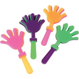 U.S. Toy 7465 Hand Clappers / 4 in.