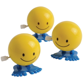 U.S. Toy 7977 Wind Up Hopping Smiley Faces