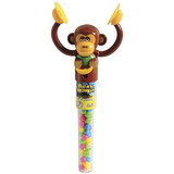 U.S. Toy CA393 Wacky Monkey Candy Tube / 12-pc