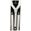 U.S. Toy CM63-11 Adult Suspenders / White, Price/Dozen
