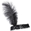 U.S. Toy CM65-01 Ostrich Feather Head Band / Black, Price/Each