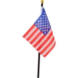 U.S. Toy D28 USA Flags - 4x6 Cloth