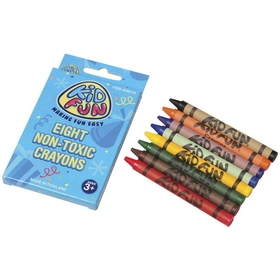 U.S. Toy DM118 8-Pack Kid Fun Crayons