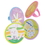 U.S. Toy ED223 Adjustable Easter Sticker Rings-48 Pieces, Price/Pack