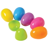 U.S. Toy ED9 Plastic Eggs - 2 3 / 8 Inch