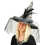 U.S. Toy FA928 Zebra Print Witch Hat w / Feathers & Tulle, Price/Piece