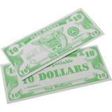U.S. Toy GA18-10 1000 Pack of Play Money Bills - $10 Bills