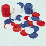 U.S. Toy GA30-07 Blue Poker Chips / 100-Bg