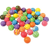 U.S. Toy GS631 Bouncy Ball Assortment / 45 mm - 50 Pieces