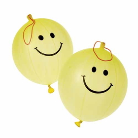U.S. Toy GS707 Smile Face Punch Balls