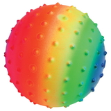 U.S. Toy GS827 Rainbow Knobby Balls / 5 inch