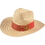 U.S. Toy H144 Woven High Crown Cowboy Hat with Bandana Trim, Price/Each