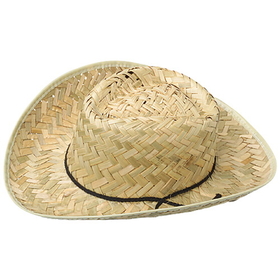 U.S. Toy H243 Straw Cowboy Hat