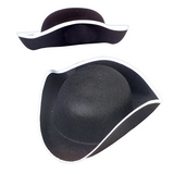 U.S. Toy H260 Felt Tricorn Hat