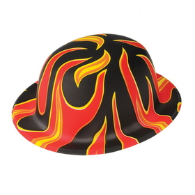 U.S. Toy H512 Flame Derby Bowler Hats