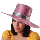 U.S. Toy H523 Metallic Pink Big Mama Hat