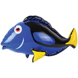 U.S. Toy IN412 Blue Tang Fish Inflate