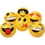 U.S. Toy IN413 Emoticon Inflatable Balls / 12 inch