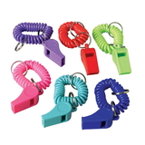 U.S. Toy JA114 Coil Bracelet Whistle Key chains