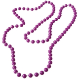 U.S. Toy JA423 Purple 6mm Bead Necklaces
