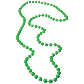 U.S. Toy JA424 Green 6mm Bead Necklaces