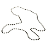 U.S. Toy JA427 Silver Metallic 6mm Bead Necklaces