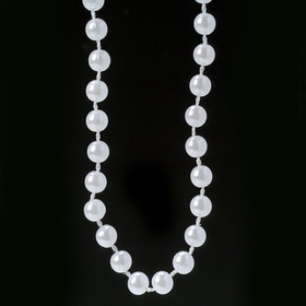 U.S. Toy JA667 6mm 33 Inch Strand Pearl Bead Necklaces
