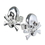 U.S. Toy JA672 Metallic Skull Rings, Price/Dozen