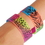U.S. Toy JA812 Rainbow Animal Print Rubber Bracelets, Price/Dozen