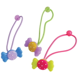 U.S. Toy JA821 Wrapped Candy Hair Ties / 6-pc