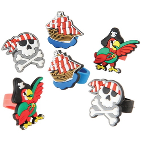 U.S. Toy JA841 Pirate Rubber Rings
