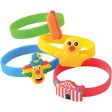 U.S. Toy JA846 Carnival Rubber Bracelets