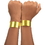 U.S. Toy JA854 Metallic Slap Bracelets / 6-pc, Price/Pack