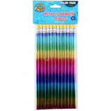 U.S. Toy KA337 Metallic Rainbow Pencils