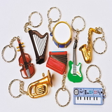 U.S. Toy KC227 Musical Instrument Key Chains