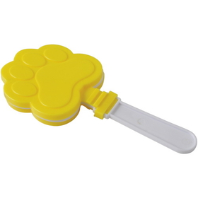 U.S. Toy KD46-08 Pawprint Clappers - Yellow