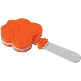 U.S. Toy KD46-09 Pawprint Clappers - Orange